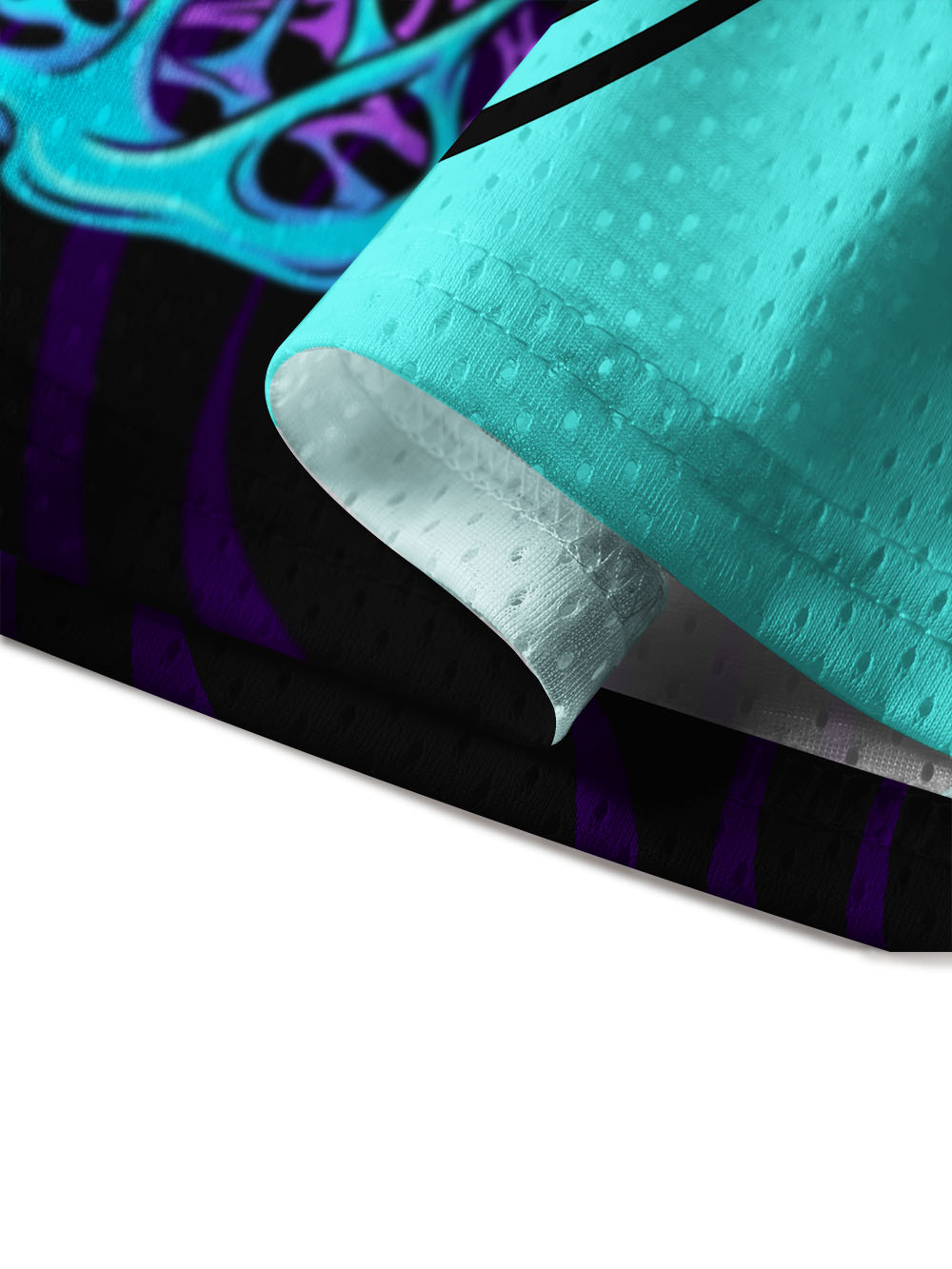 NEON MUSHROOM BRAIN MESH JERSEY