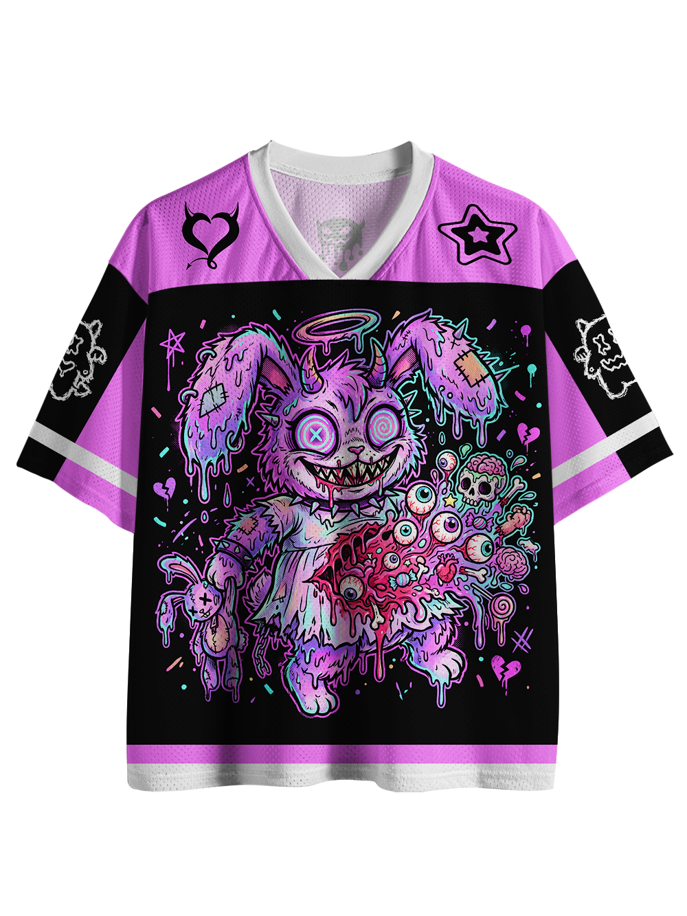 CRAZY BUNNY MESH JERSEY