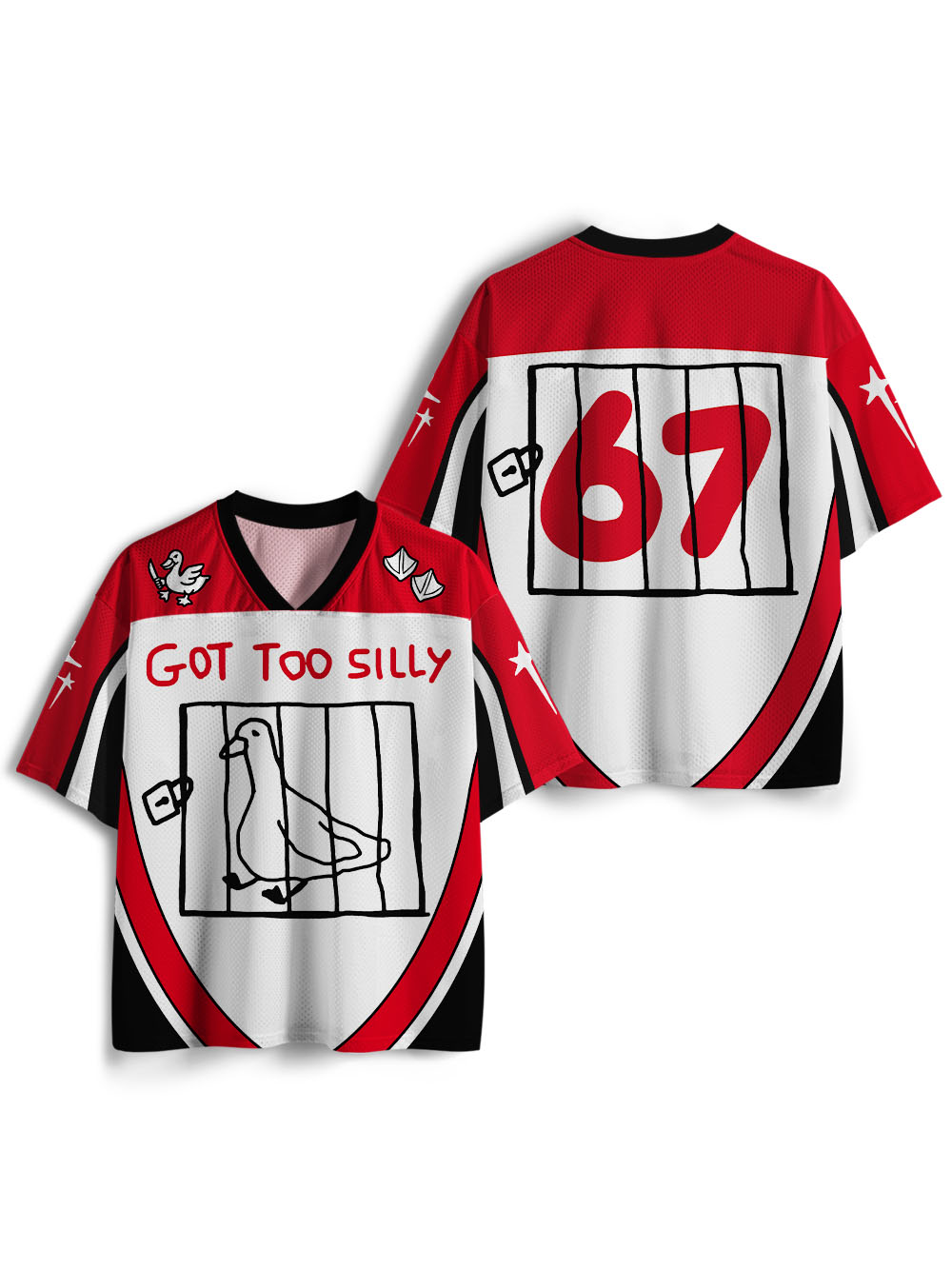 GOT TOO SILLY MESH JERSEY