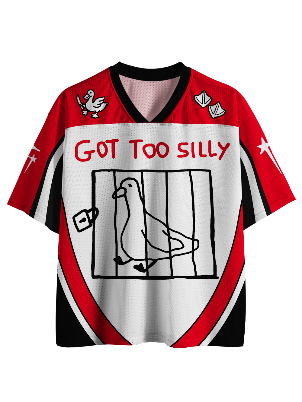GOT TOO SILLY MESH JERSEY