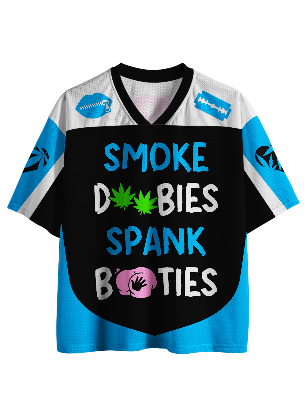 SMOKE DOOBIES SPANK BOOTIES MESH JERSEY