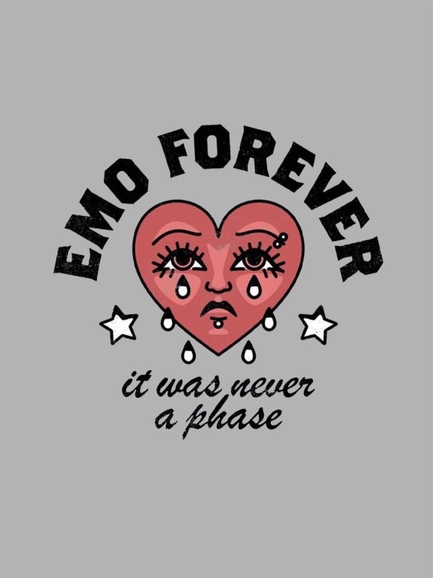 EMO FOREVER WASHED TSHIRT