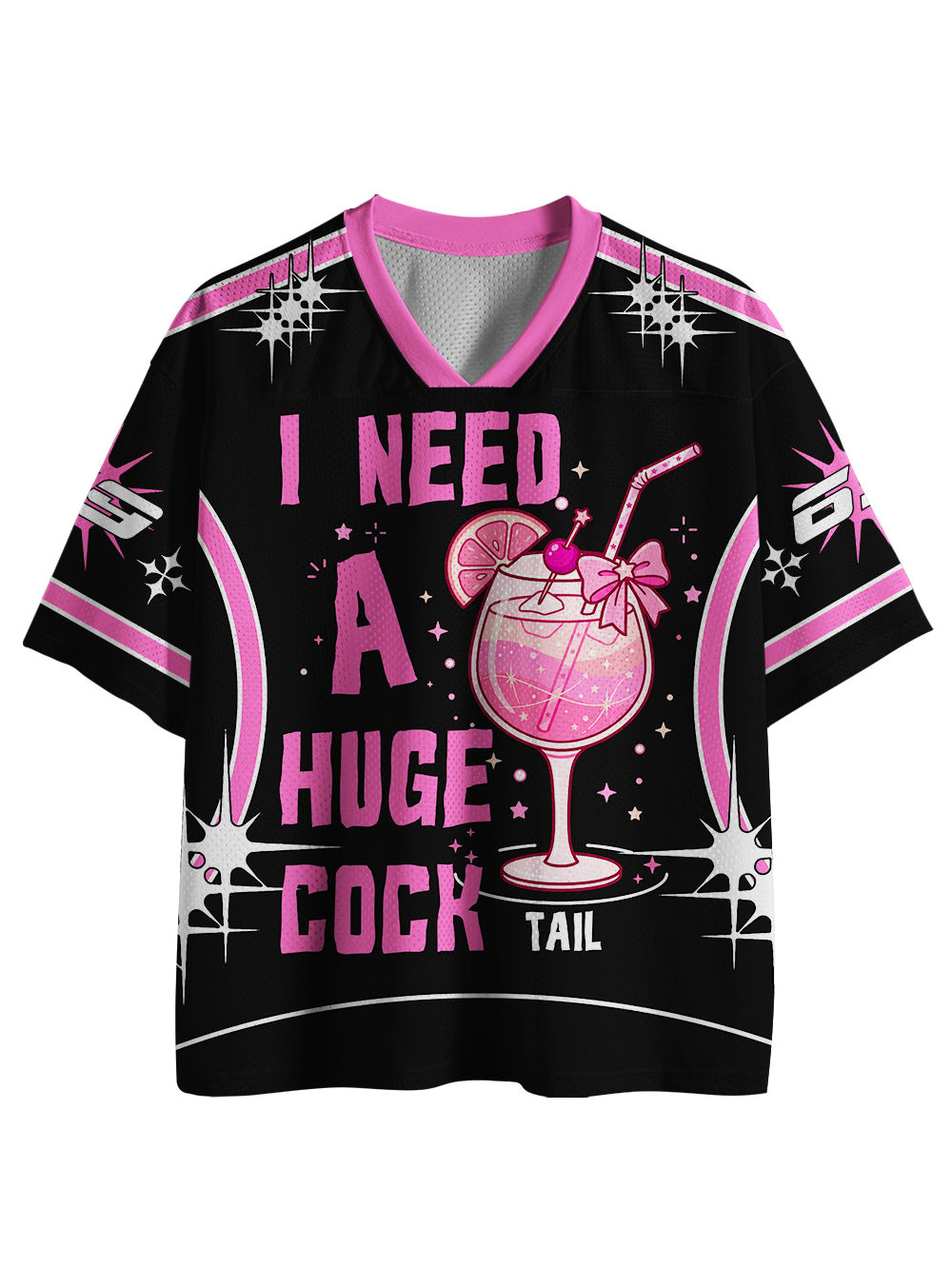 I NEED A HUGE COCKTAIL MESH JERSEY