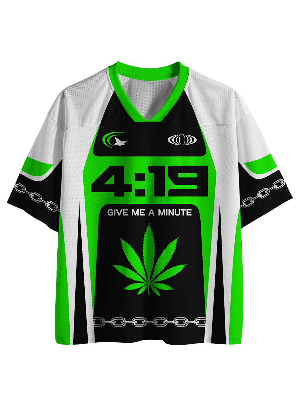 4:19 GIVE ME A MINUTE MESH JERSEY