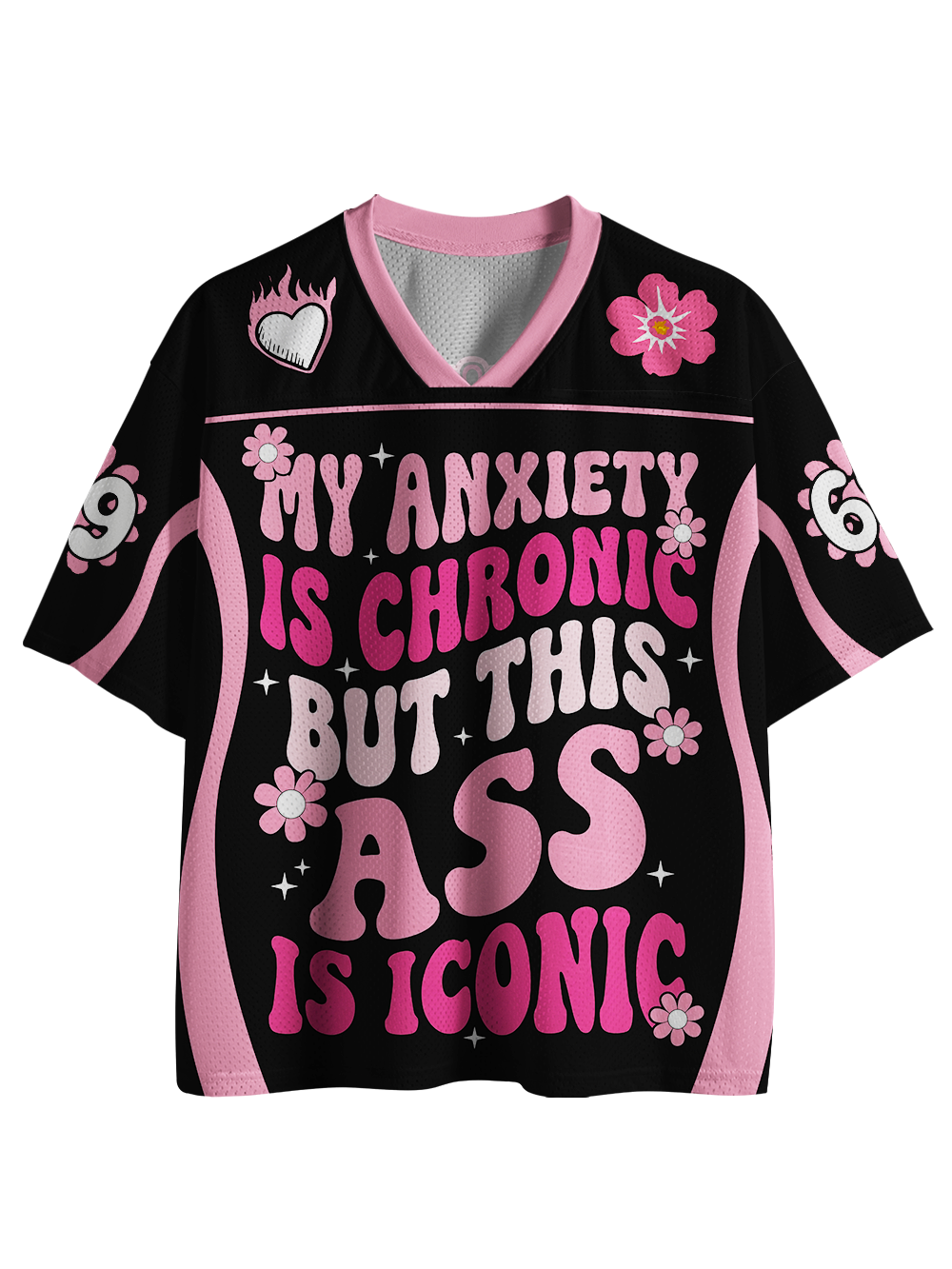 THIS ASS IS ICONIC MESH JERSEY