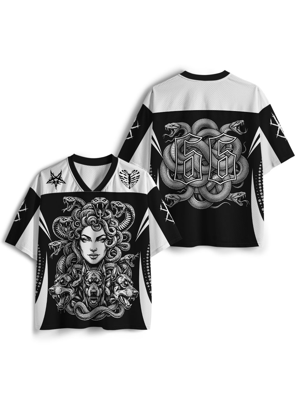 CERBERUS SERPENT NIGHTMARE MESH JERSEY