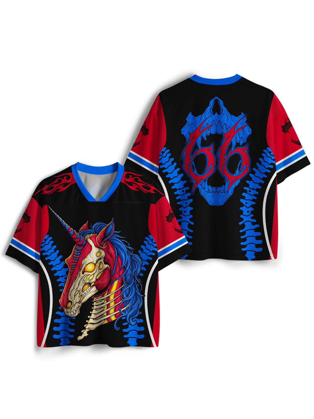 CYBER DEMON UNICORN MESH JERSEY