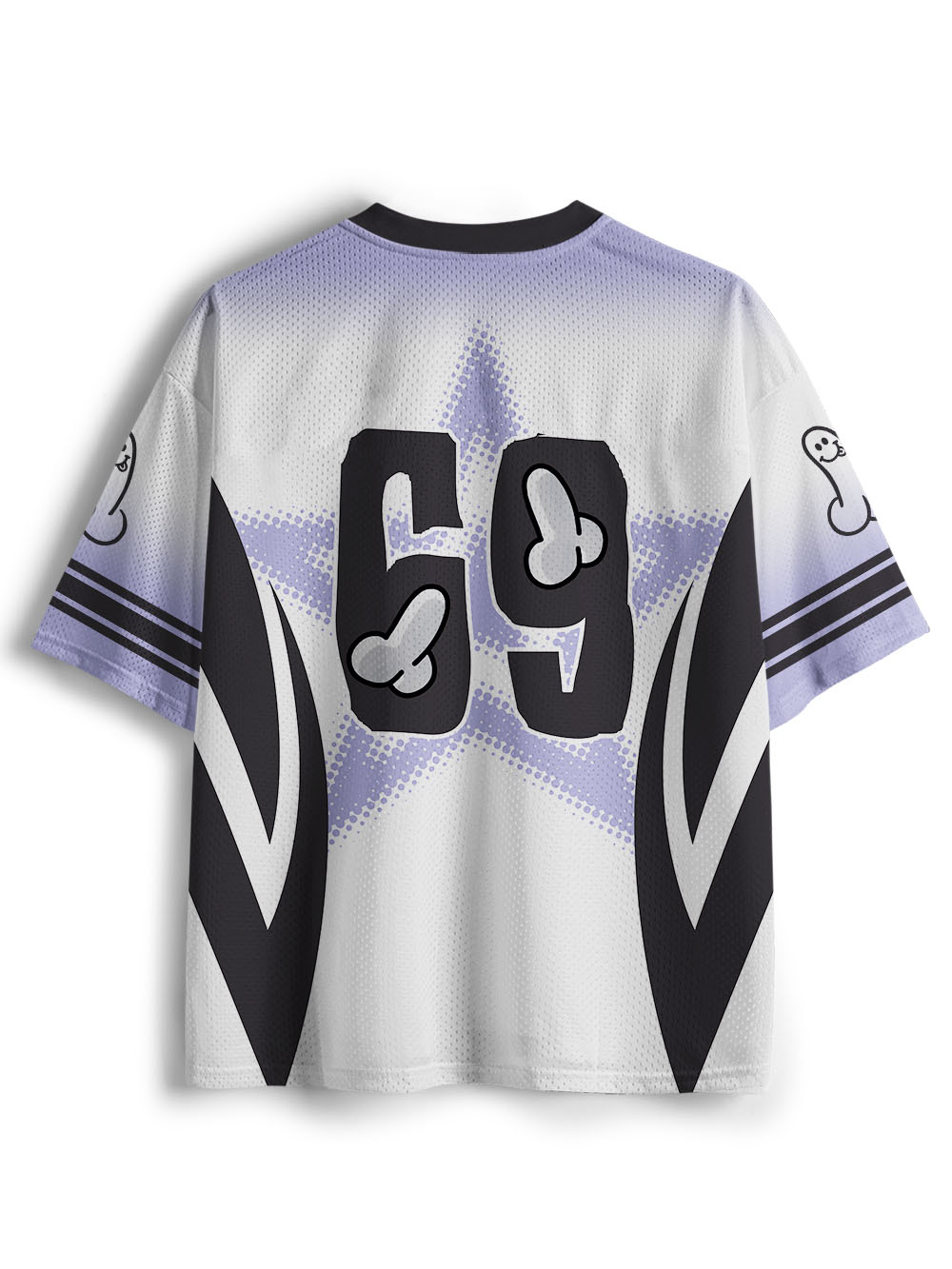 RUB MY WIENER FOR LUCK MESH JERSEY