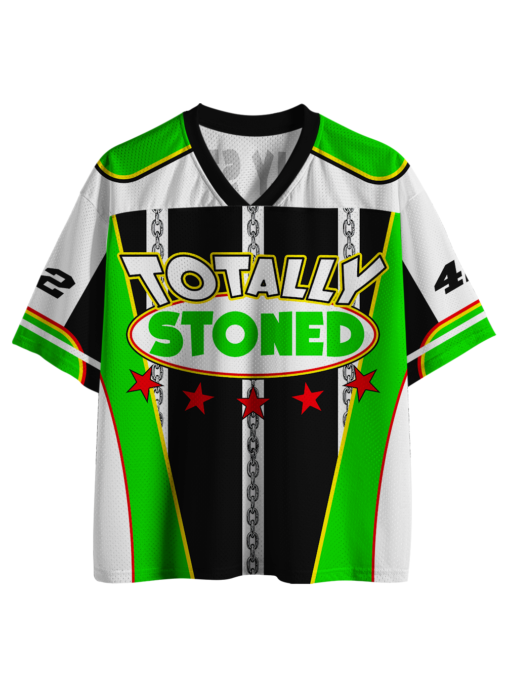 TOTALLY STONED MESH JERSEY
