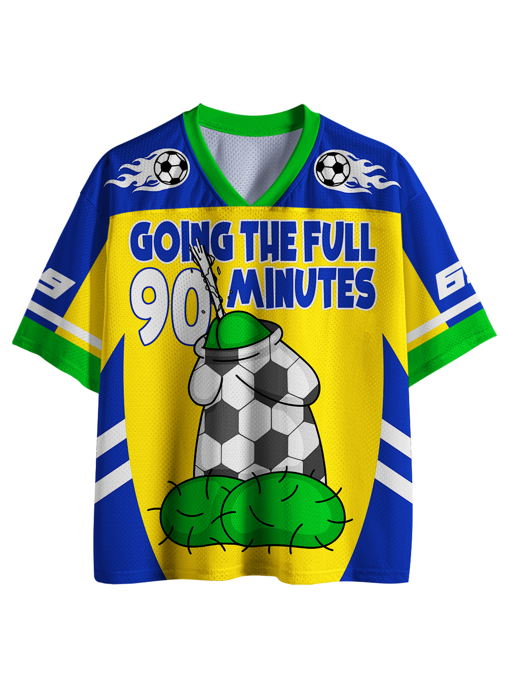GOING THE FULL 90 MINUTES AAA MESH JERSEY
