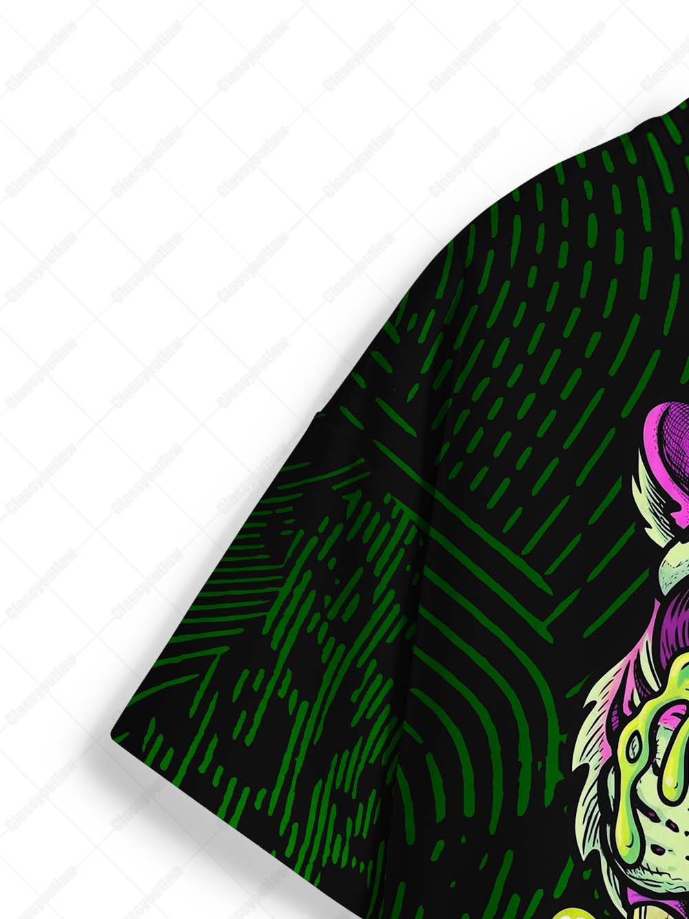 ACID JUNGLE TIGER ECO OVERSIZED GRAPHIC TEES