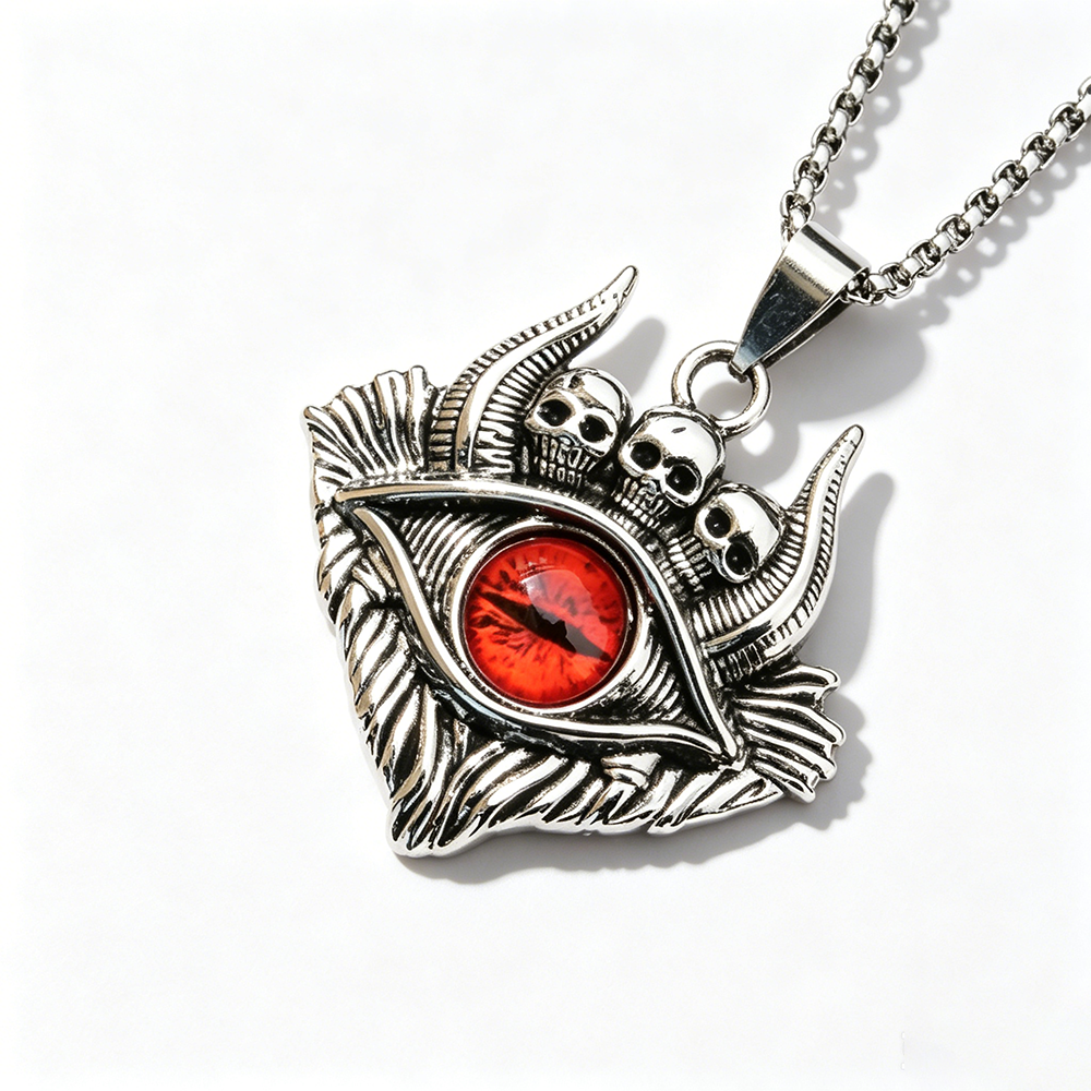 COLOR DEMON EYE CLO NECKLACE