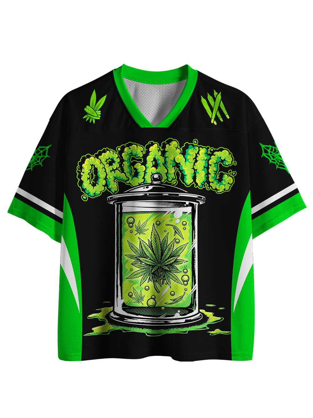 ORGANIC WEED VIBE AAA MESH JERSEY