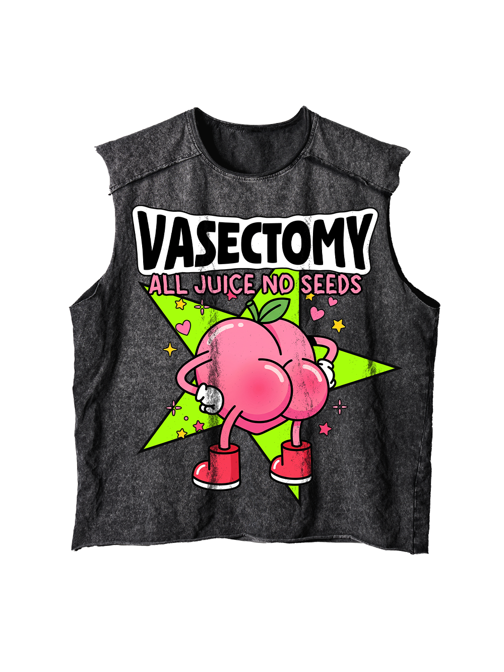 VASECTOMY ALL JUICE NO SEEDS DISTRESSED TANK
