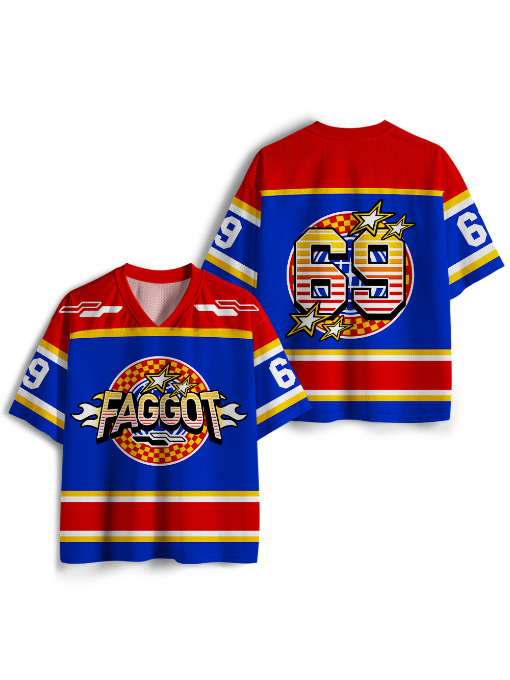 FAGGOT PRIDE AAA MESH JERSEY