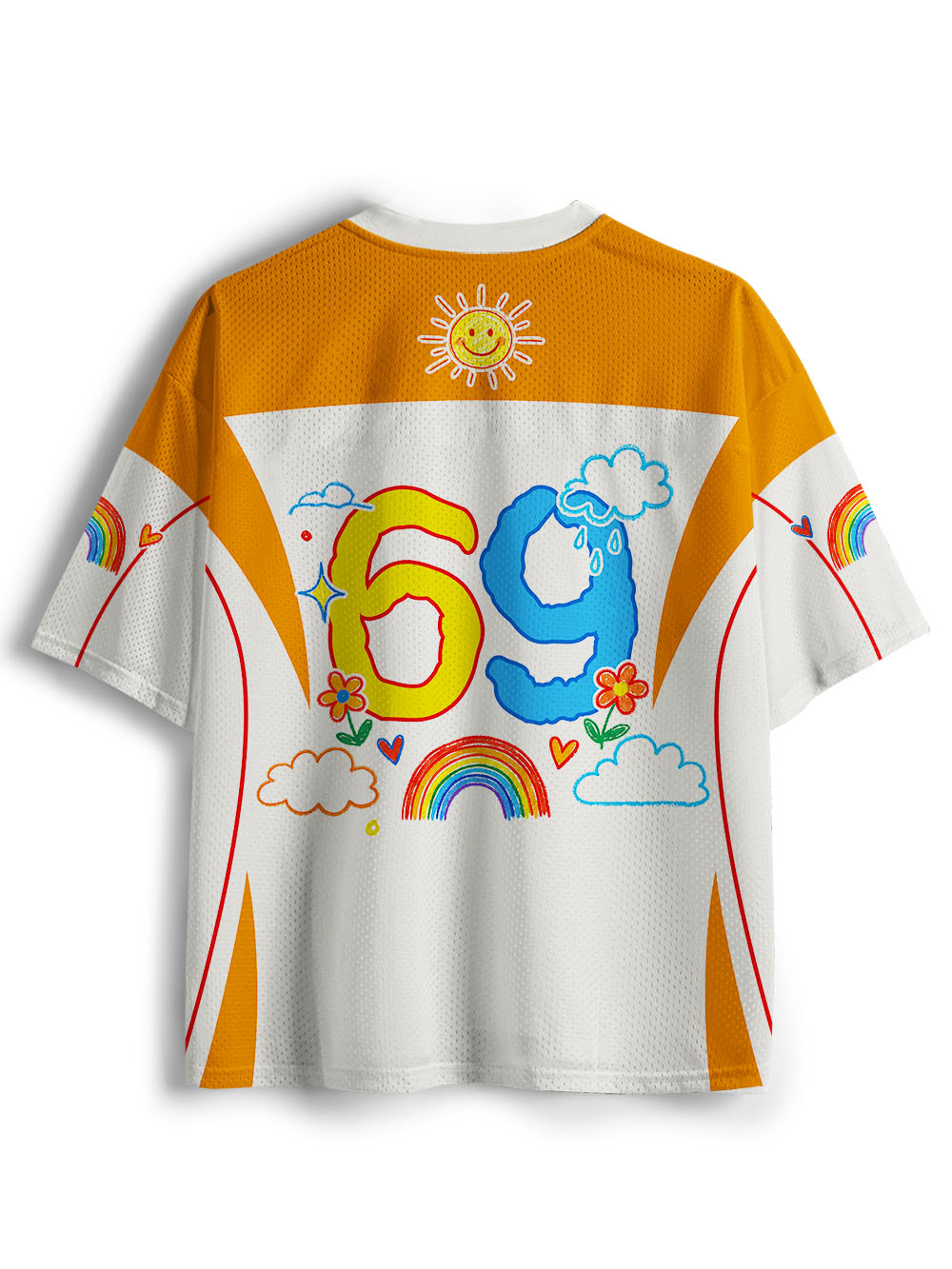 RAY OF SUNSHINE MESH JERSEY