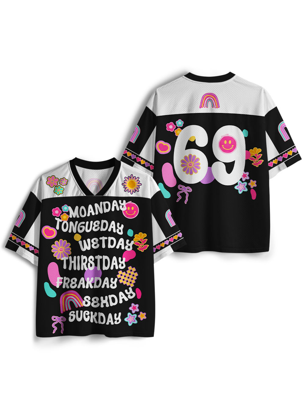 NAUGHTY WEEKDAYS AAA MESH JERSEY