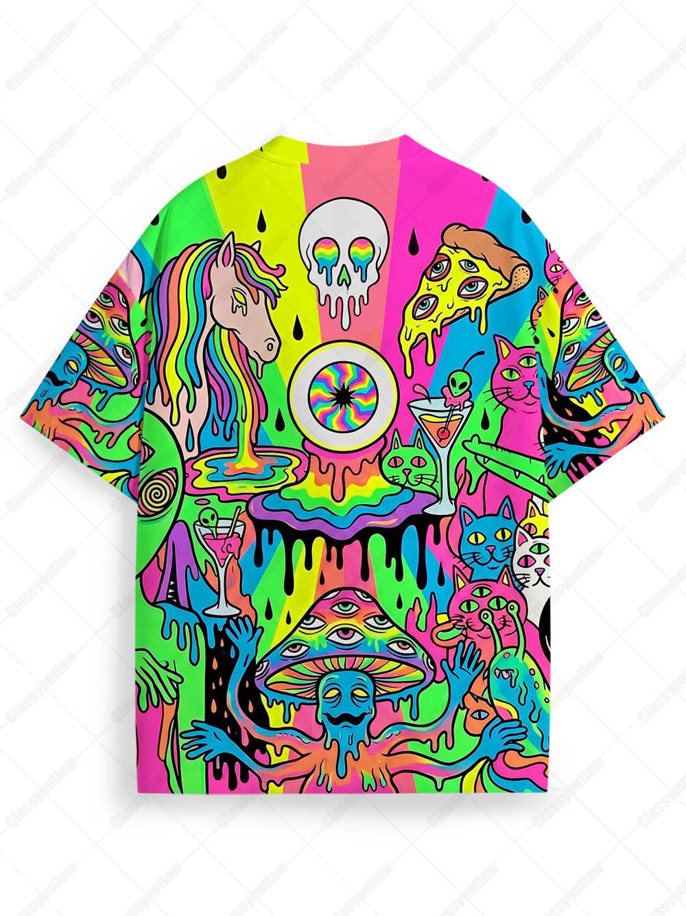 TRIPPY DREAMLAND ECO OVERSIZED GRAPHIC TEES