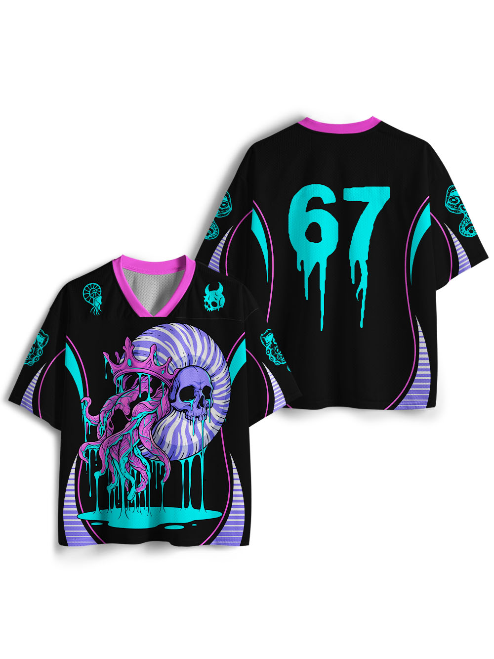 CROWNED HEART AAA MESH JERSEY