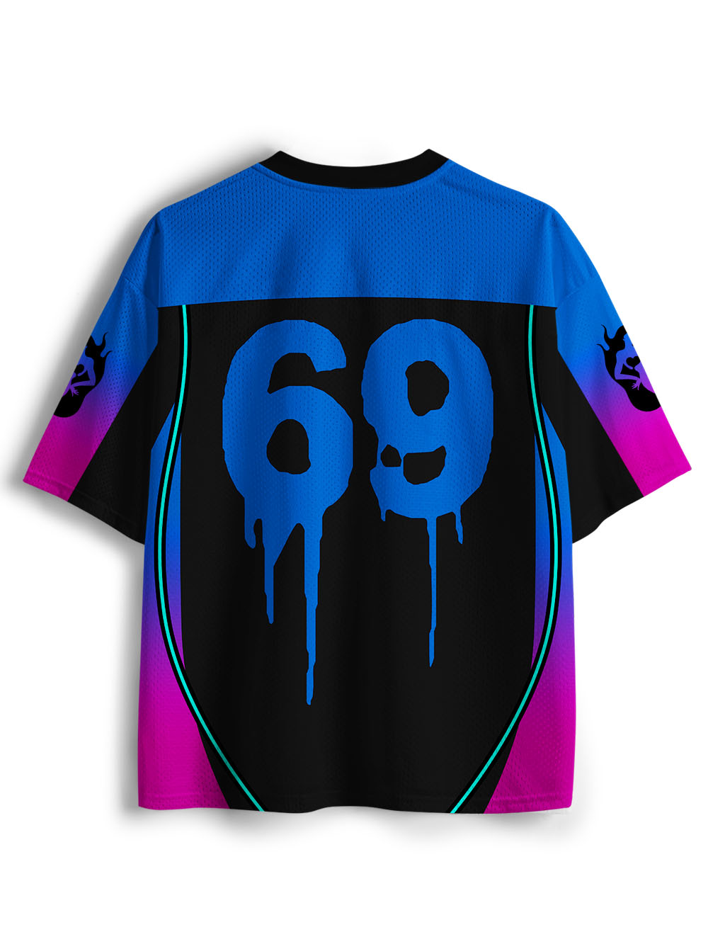 MELTING RIBS AAA MESH JERSEY