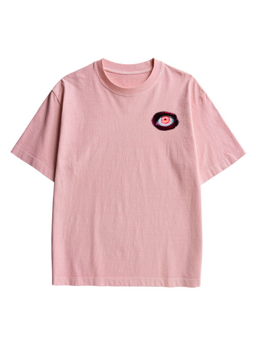 The Allure Of A Thousand Eyes Double Sided Print Washed TShirt