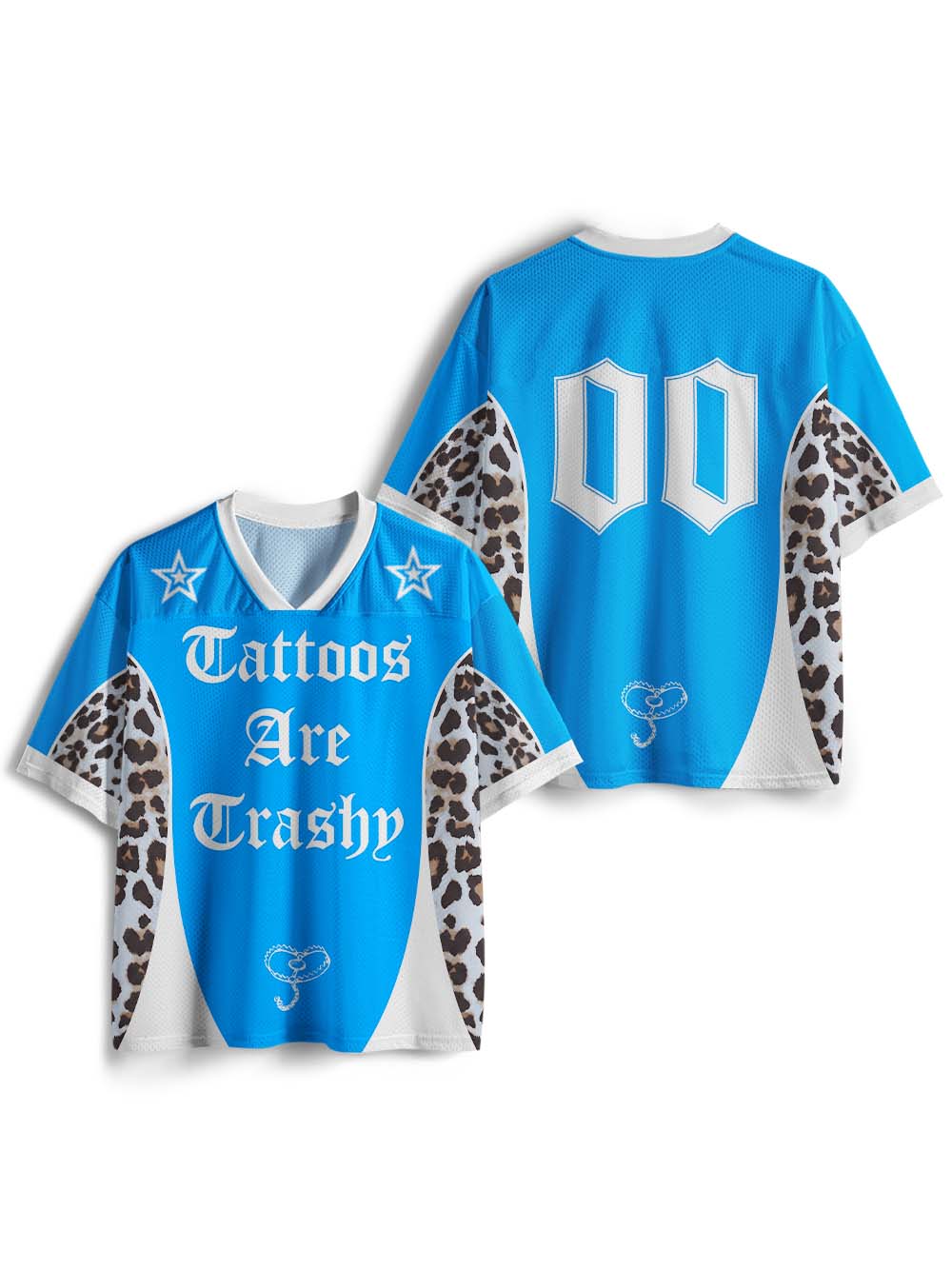 TATTOOS ARE TRASHY MESH JERSEY