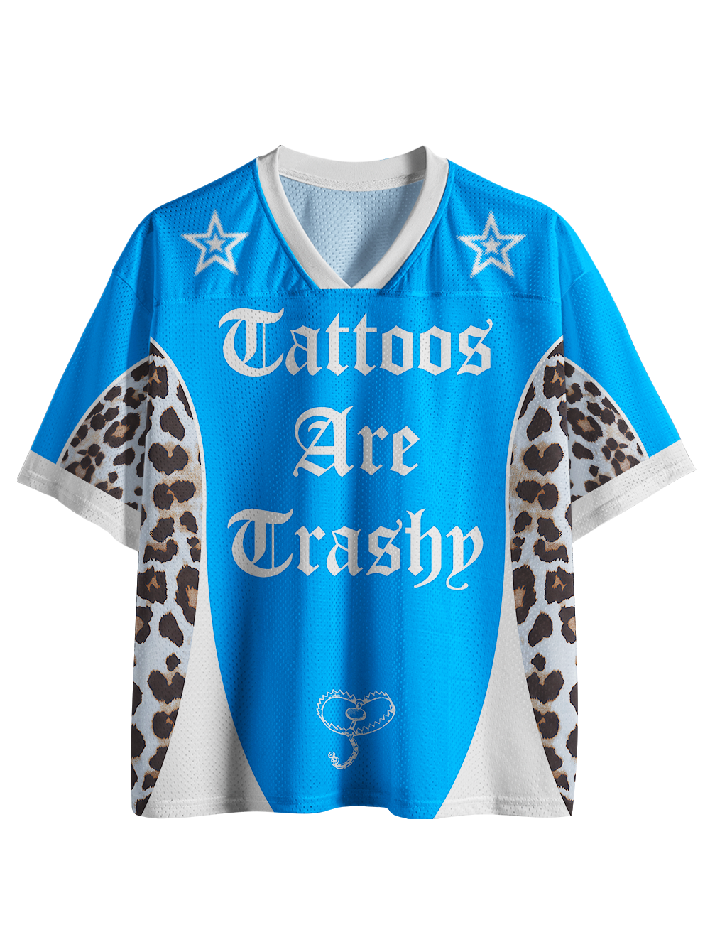 TATTOOS ARE TRASHY MESH JERSEY
