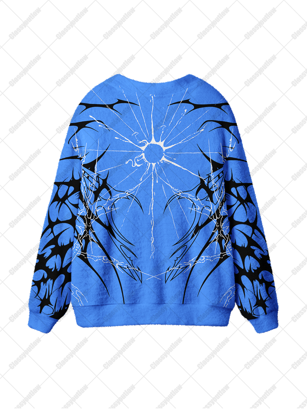 CYBER THORN UGLY CARDIGAN SWEATERS