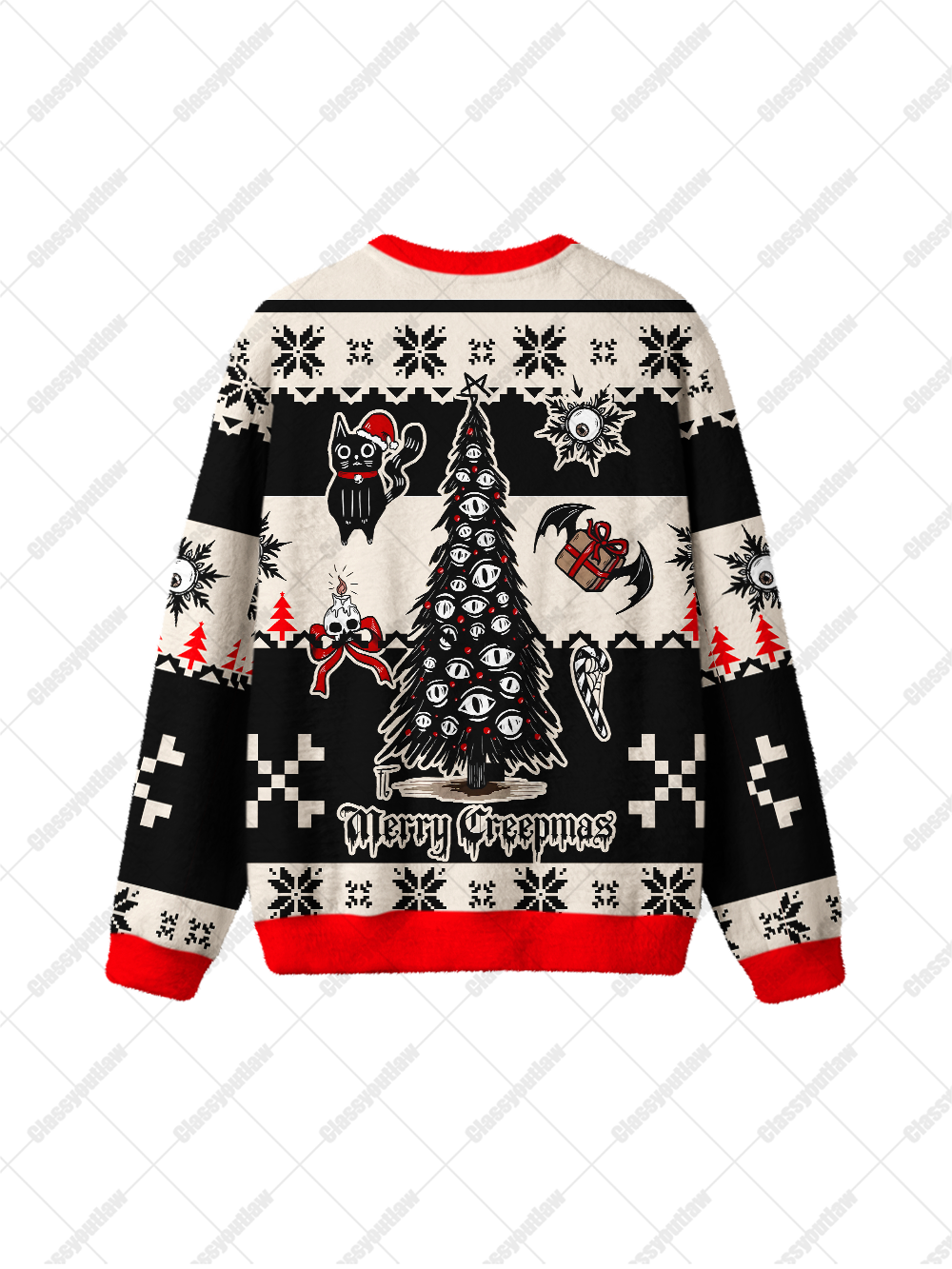 MERRY CREEPMAS UGLY CHRISTMAS SWEATSHIRT