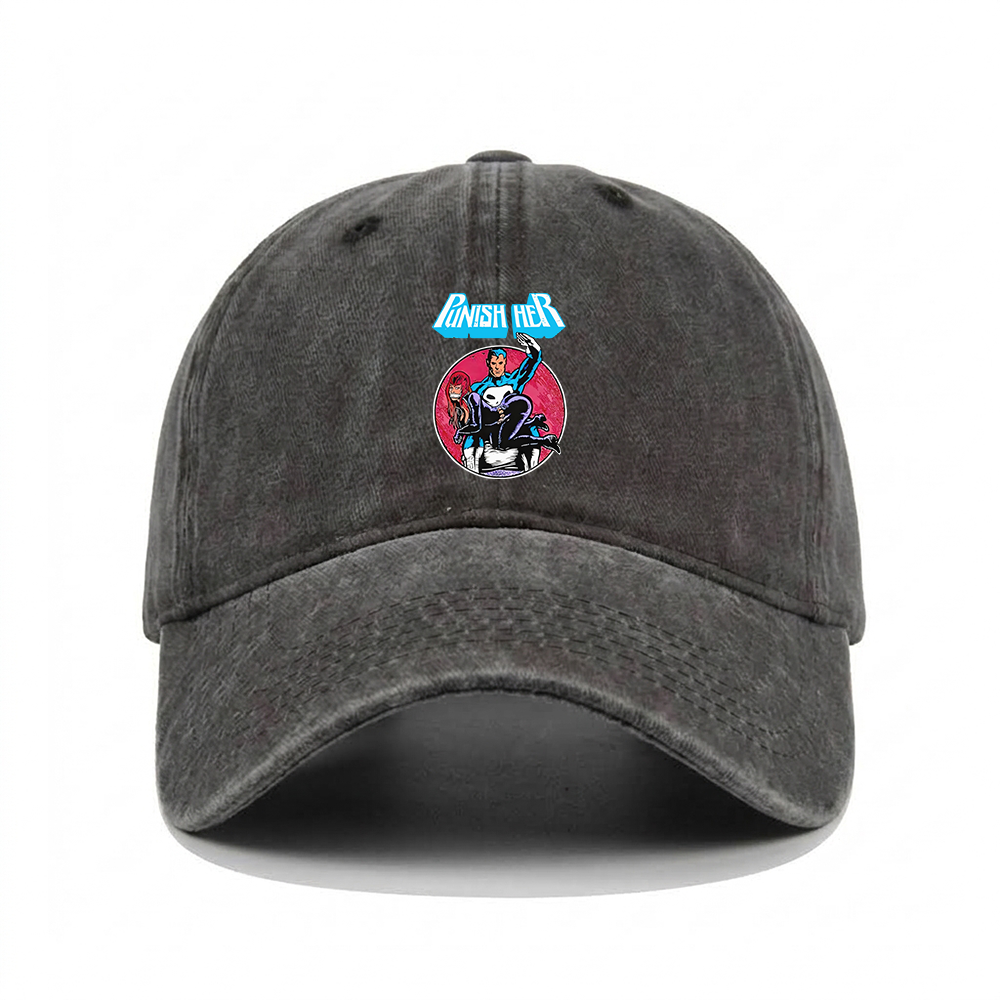 PUNISH HER WASHED VINTAGE BASEBALL CAP