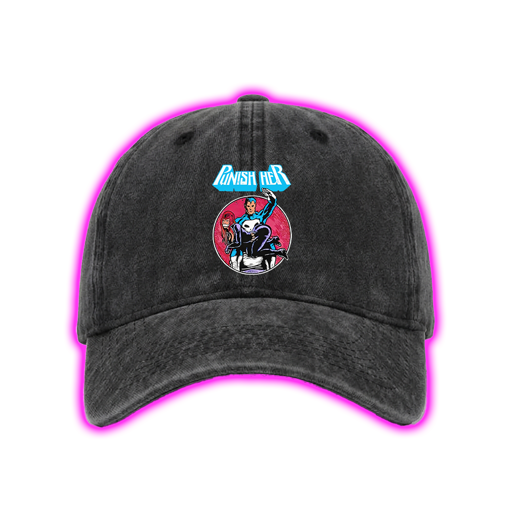 PUNISH HER WASHED VINTAGE BASEBALL CAP
