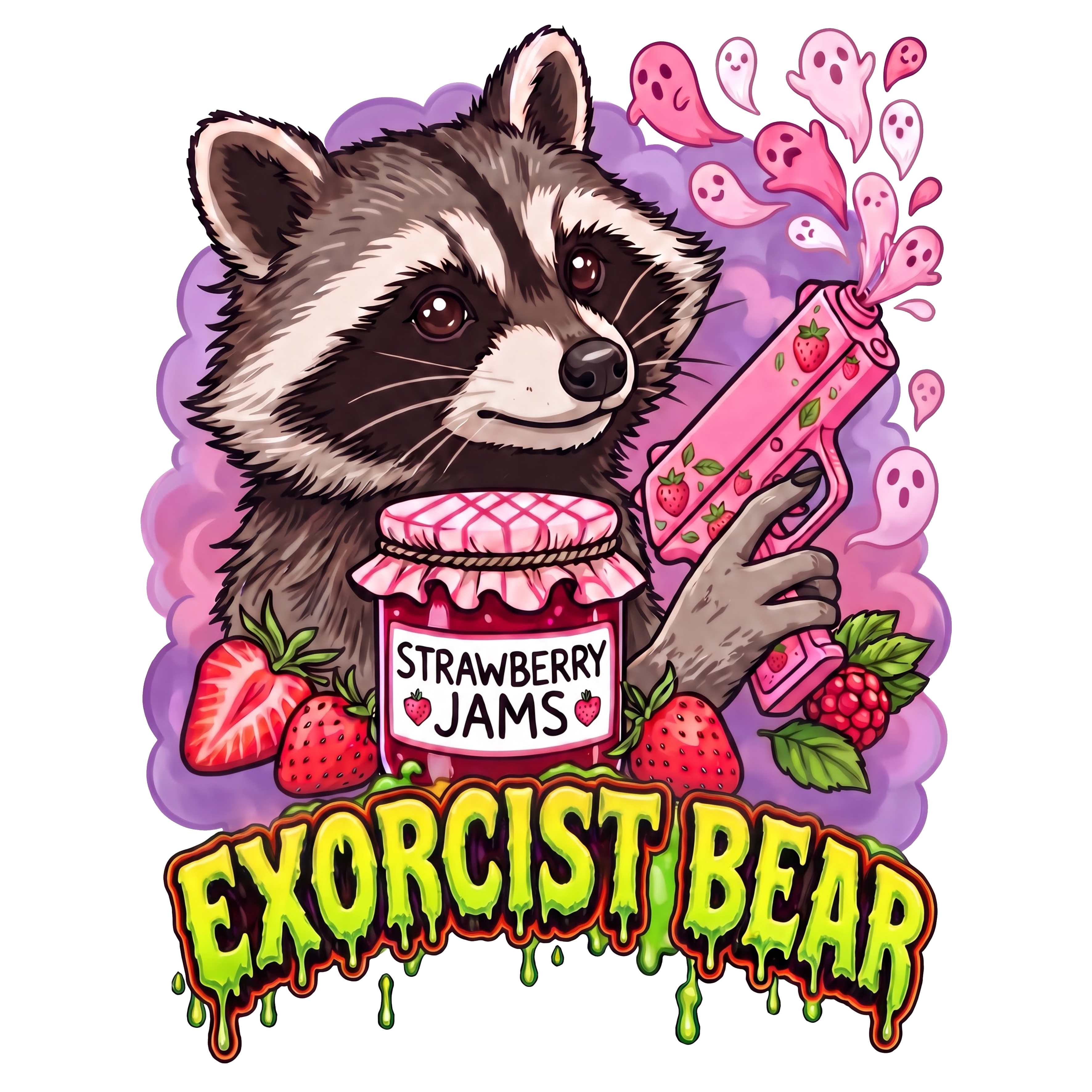 EXORCIST BEAR WASHED TANK