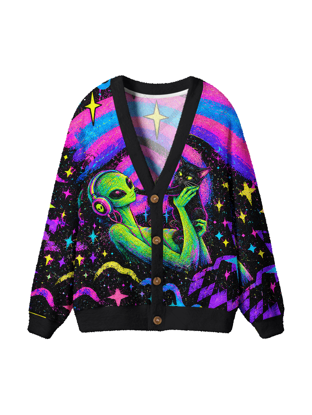 TALES OF THE STRANGE UGLY CARDIGAN SWEATERS