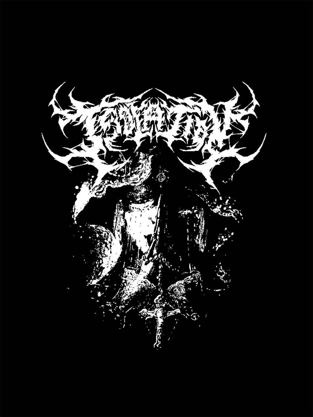 Dark Ritual Aesthetic Washed Tshirt