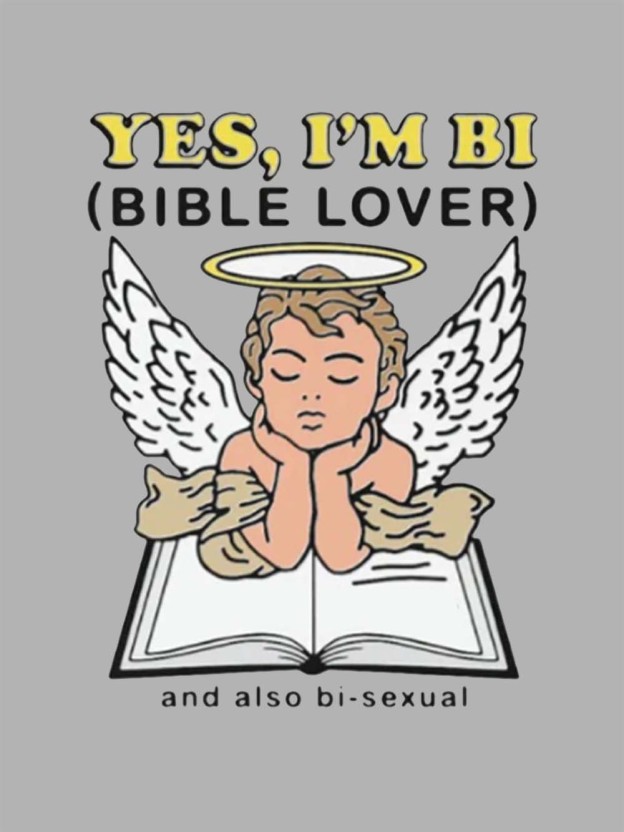 YES, I'M BI WASHED TSHIRT