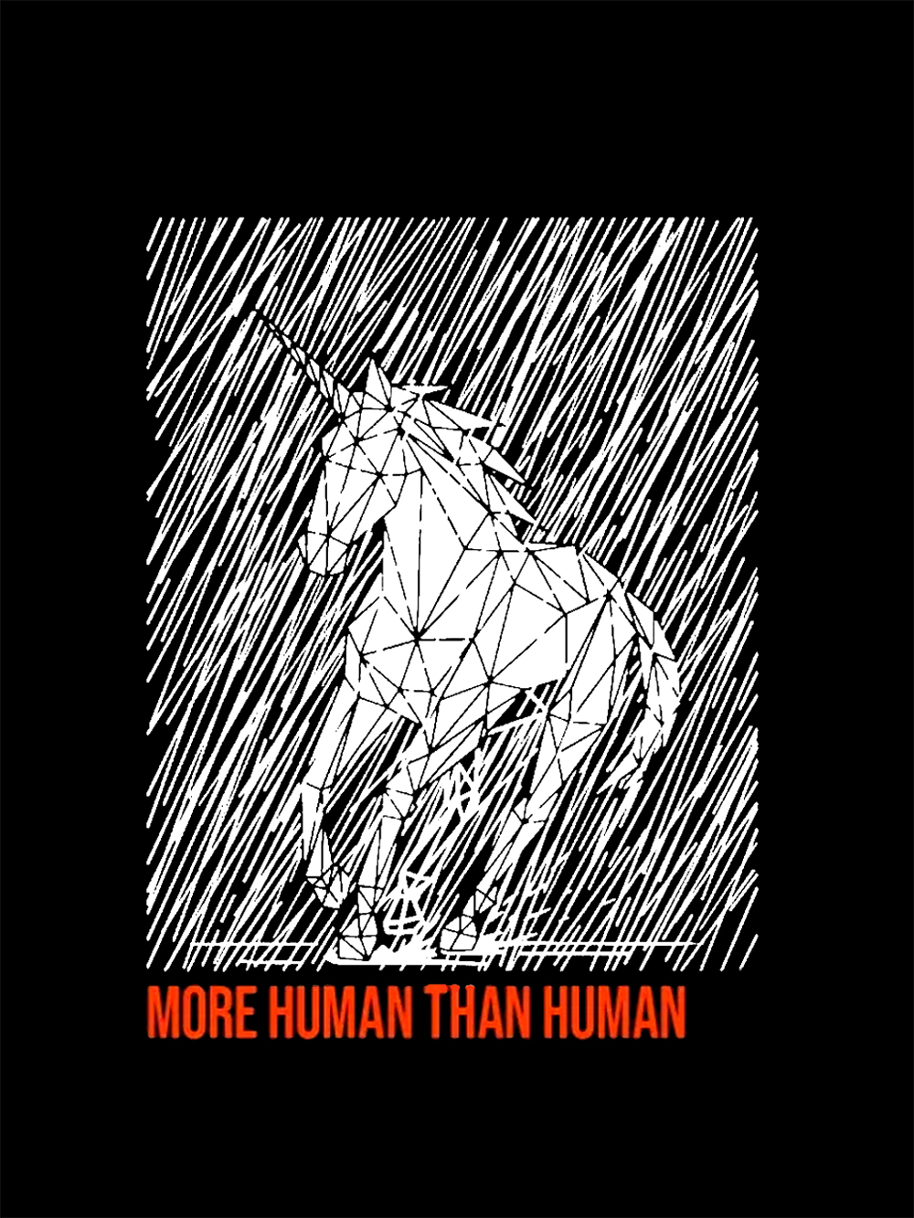 More Human Than Human Washed Tshirt