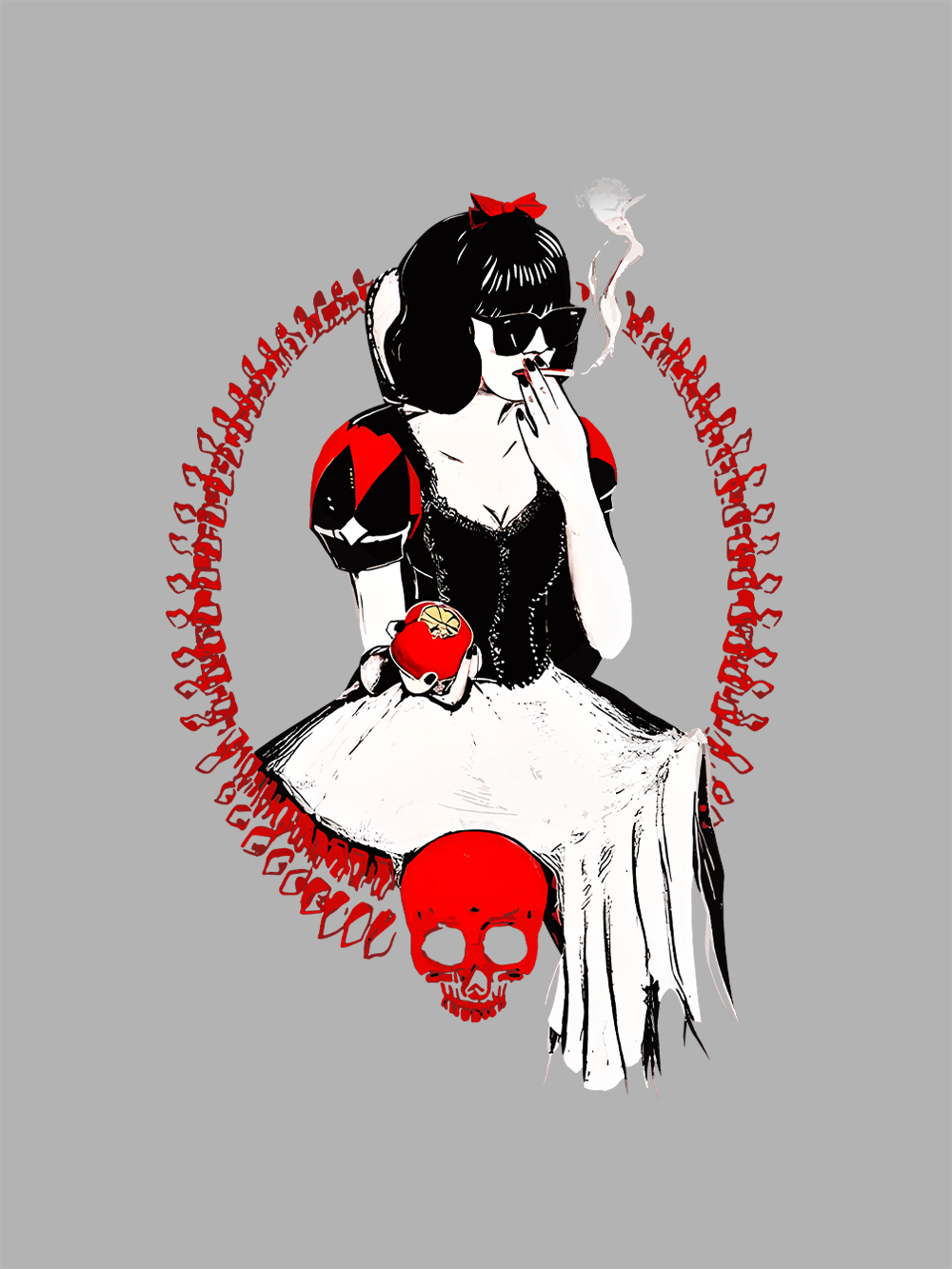 Rebellious Princess Washed Tshirt