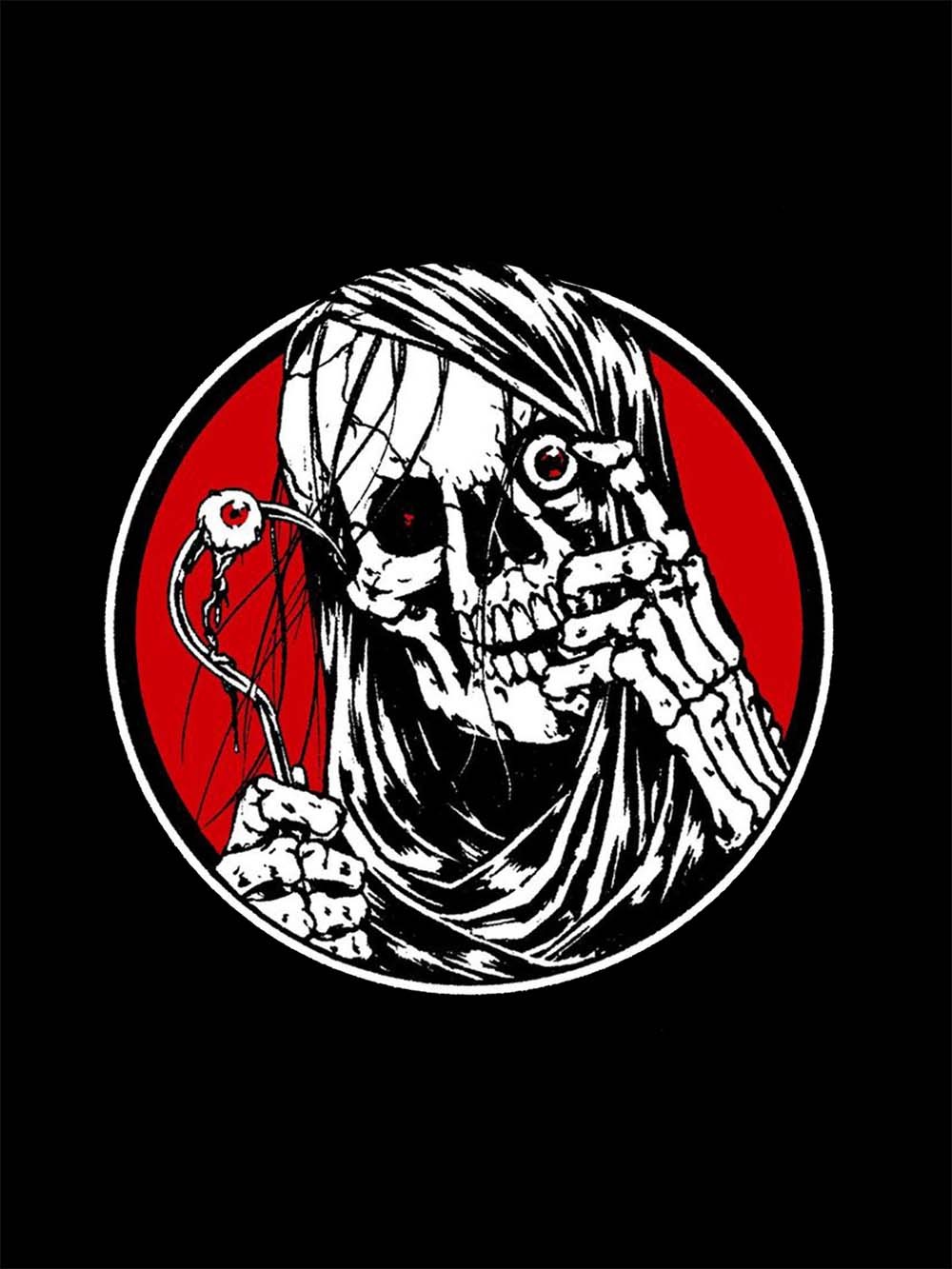 THE EYE OF DEATH WASHED TSHIRT