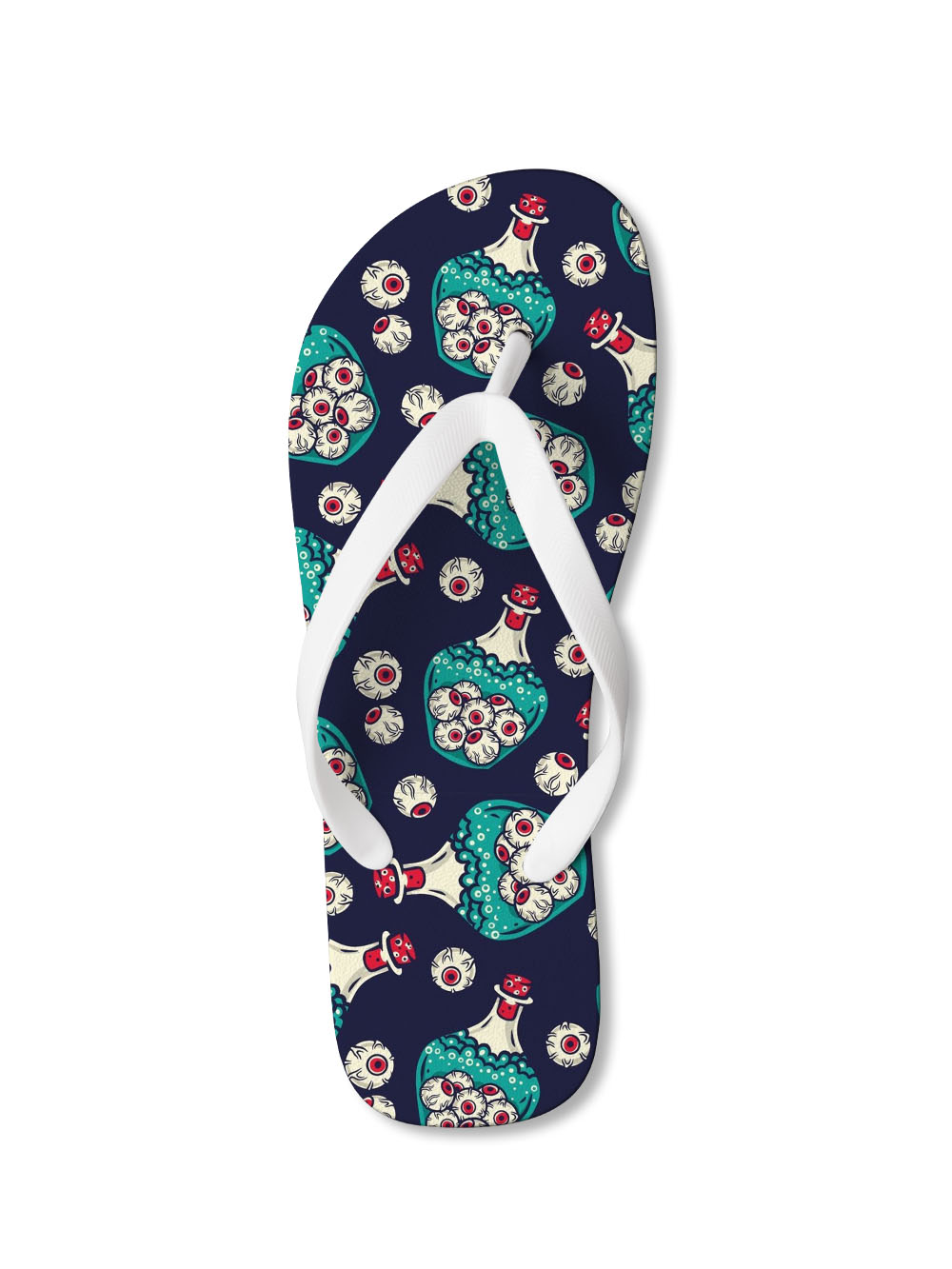 EYE OF THE POTION FLIP FLOPS