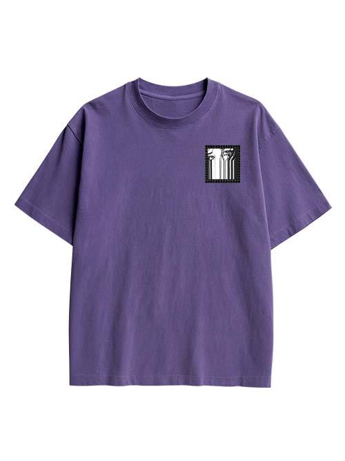 Brainwashed Society Double Sided Print Washed TShirt