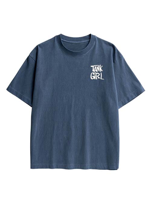 Tank Girl Double Sided Print Washed TShirt