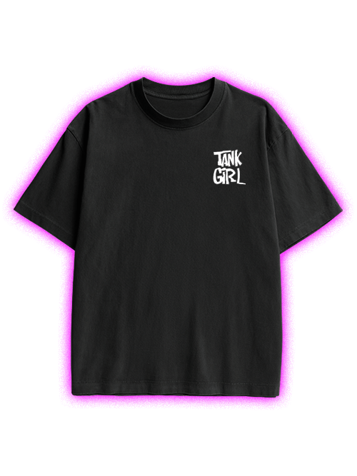 Tank Girl Double Sided Print Washed TShirt