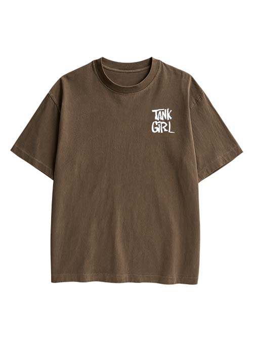 Tank Girl Double Sided Print Washed TShirt