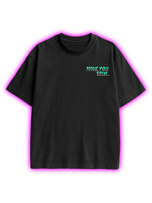 Mothman Double Sided Print Washed TShirt