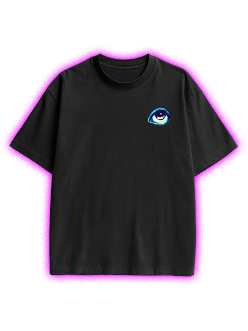 Celestial Visionary Double Sided Print Washed TShirt