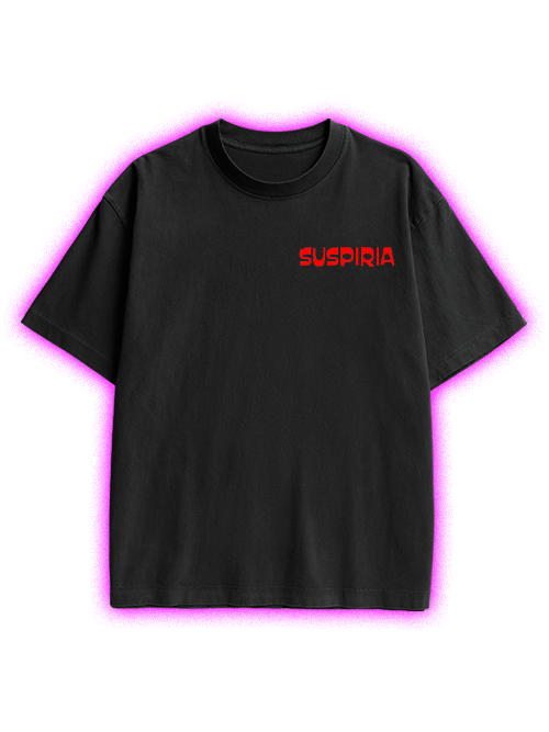 Suspiria Double Sided Print Washed TShirt
