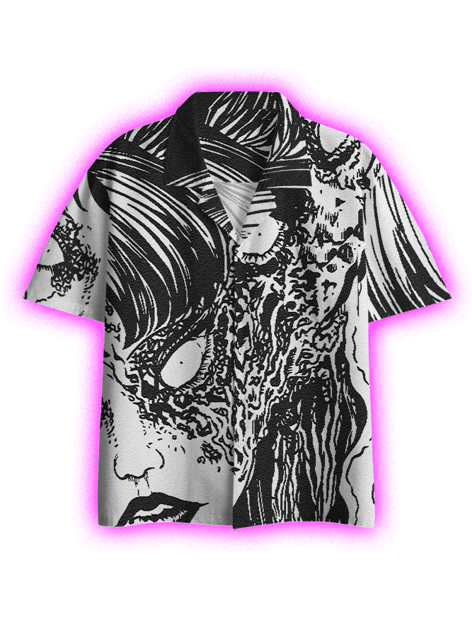 DUAL FACES BUTTON UP POCKET SHIRT