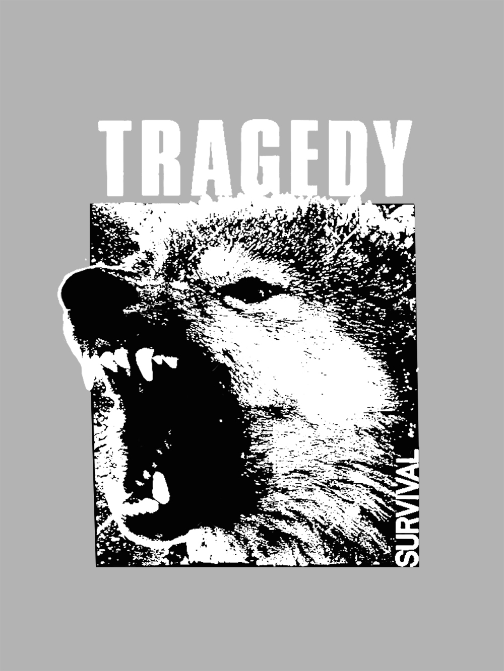 Tragedy Survival Washed Tshirt