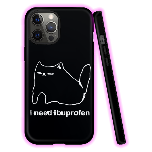 Ibuprofen Cat Phone Case