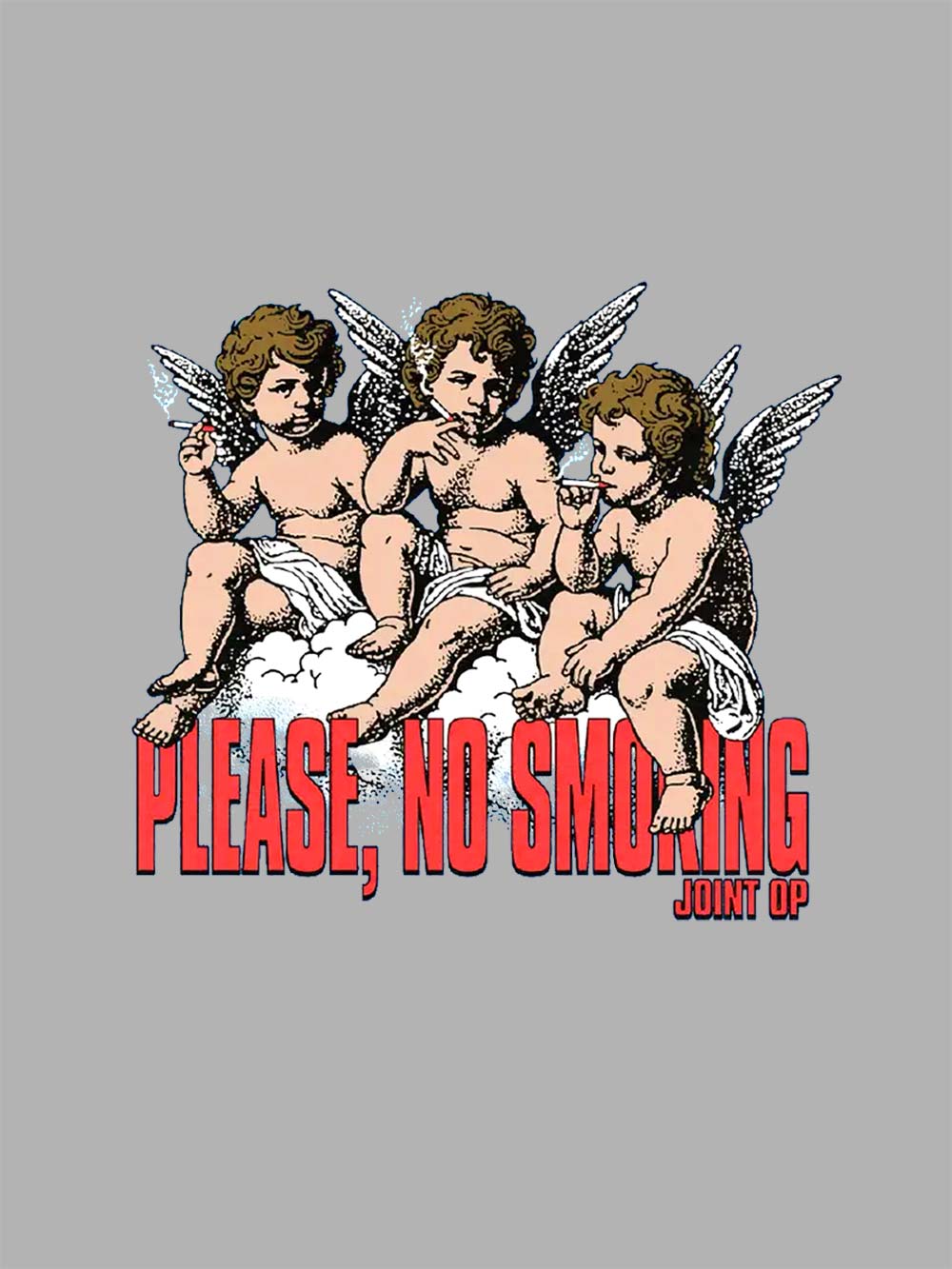 Please, No Smoking Washed Tshirt